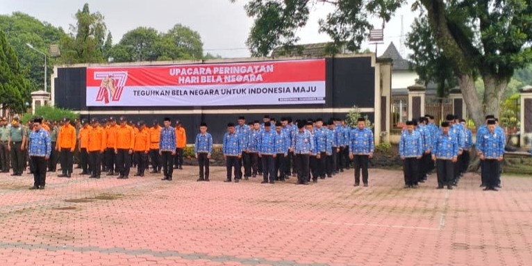 Upacara Peringatan Hari Bela Negara ke-77 Tahun 2025 Digelar Khidmat di Bondowoso